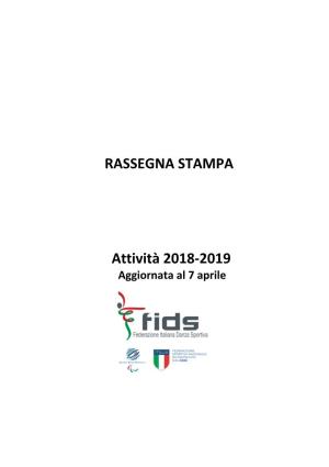 Rassegna Stampa Break Dance 2019