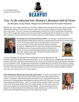 Beanpot Tournament