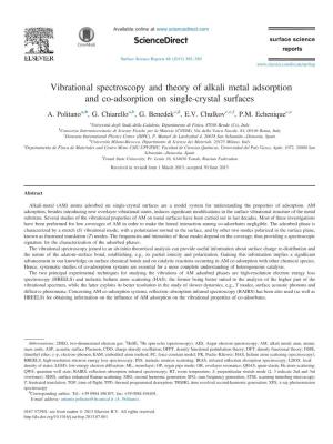 Vibrational Spectroscopy and Theory of Alkali Metal Adsorption and Co-Adsorption on Single-Crystal Surfaces