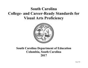 And Career-Ready Standards for Visual Arts Proficiency
