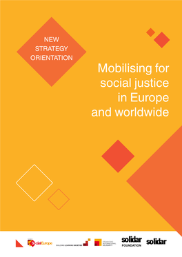 Mobilising for Social Justice in Europe and Worldwide