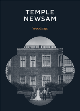 Download the Temple Newsam Wedding Brochure (PDF 2MB)