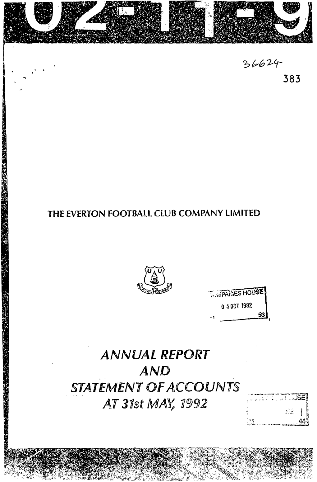 Annual Report 1992