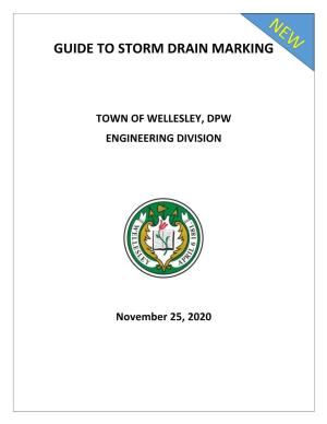 Guide to Storm Drain Marking