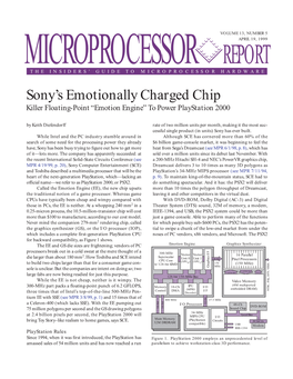 Sony's Emotionally Charged Chip