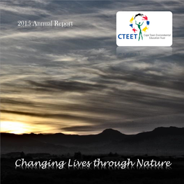 Changing Lives Through Nature