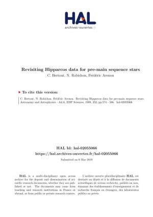 Revisiting Hipparcos Data for Pre-Main Sequence Stars C