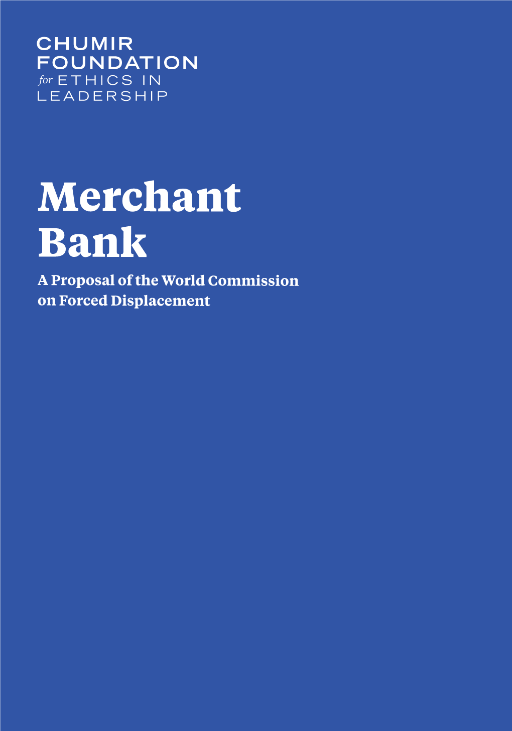 Merchant Bank Proposal