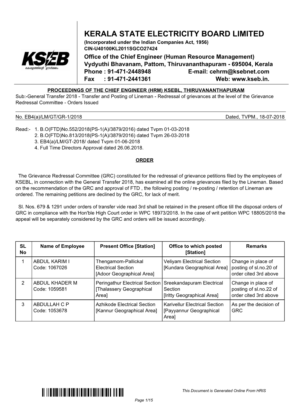 Document Edit Form