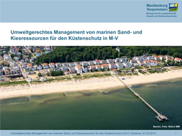 Küstenschutz in Mecklenburg-Vorpommern