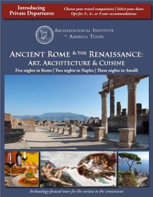 Ancient Rome & the Renaissance