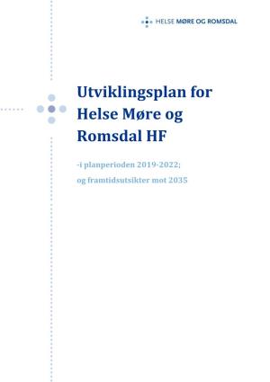 Utviklingsplan for Helse Møre Og Romsdal HF