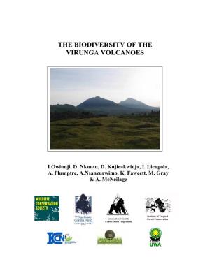 The Biodiversity of the Virunga Volcanoes