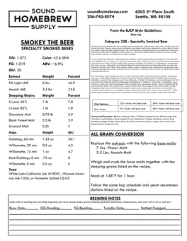Smokey the Beer