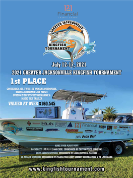 2021 Greater Jacksonville Kingfish Tournament