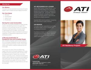ATI Residency Program Home Health