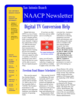 NAACP Newsletter June 2009 1.8.Pub