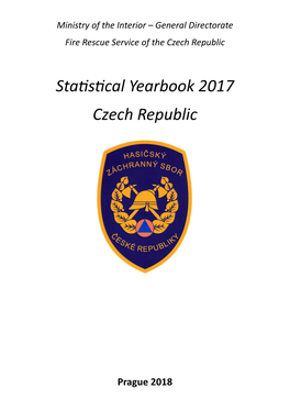 Statistical Yearbook 2017 Czech Republic