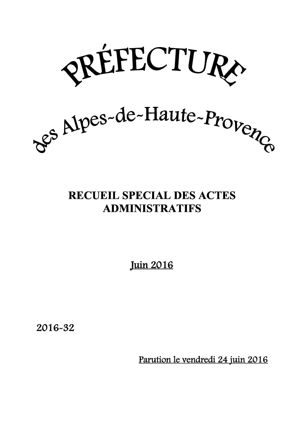Recueil Special Des Actes Administratifs