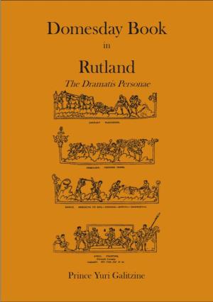 Domesday in Rutland — the Dramatis Personae