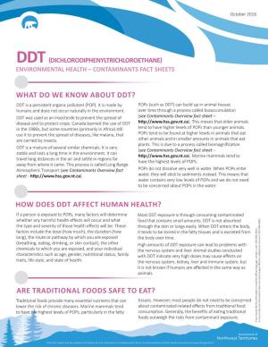 What Do We Know About Ddt? How Does Ddt Affect Human