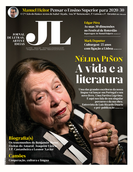 Nélida Piñon a Vida E a Literatura Uma Das Grandes Escritoras Da Nossa Língua Vai Lançar Em Portugal O Seu Novo Livro, Uma Furtiva Lágrima