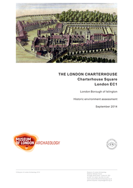THE LONDON CHARTERHOUSE Charterhouse Square London EC1