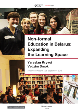 Non-Formal Education in Belarus: Expanding the Learning Space