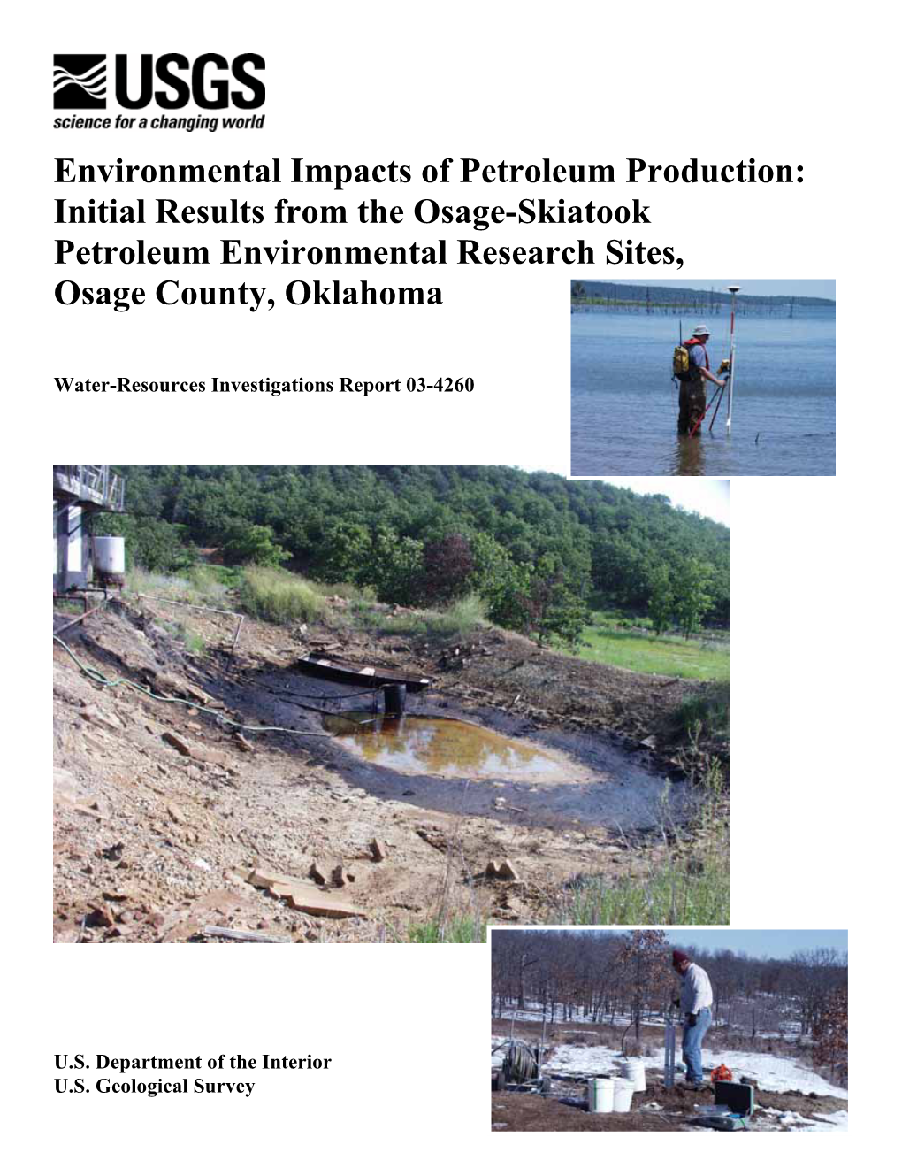 Environmental Impacts of Petroleum Production: Initial Results from the Osage-Skiatook Petroleum Environmental Research Sites, Osage County, Oklahoma