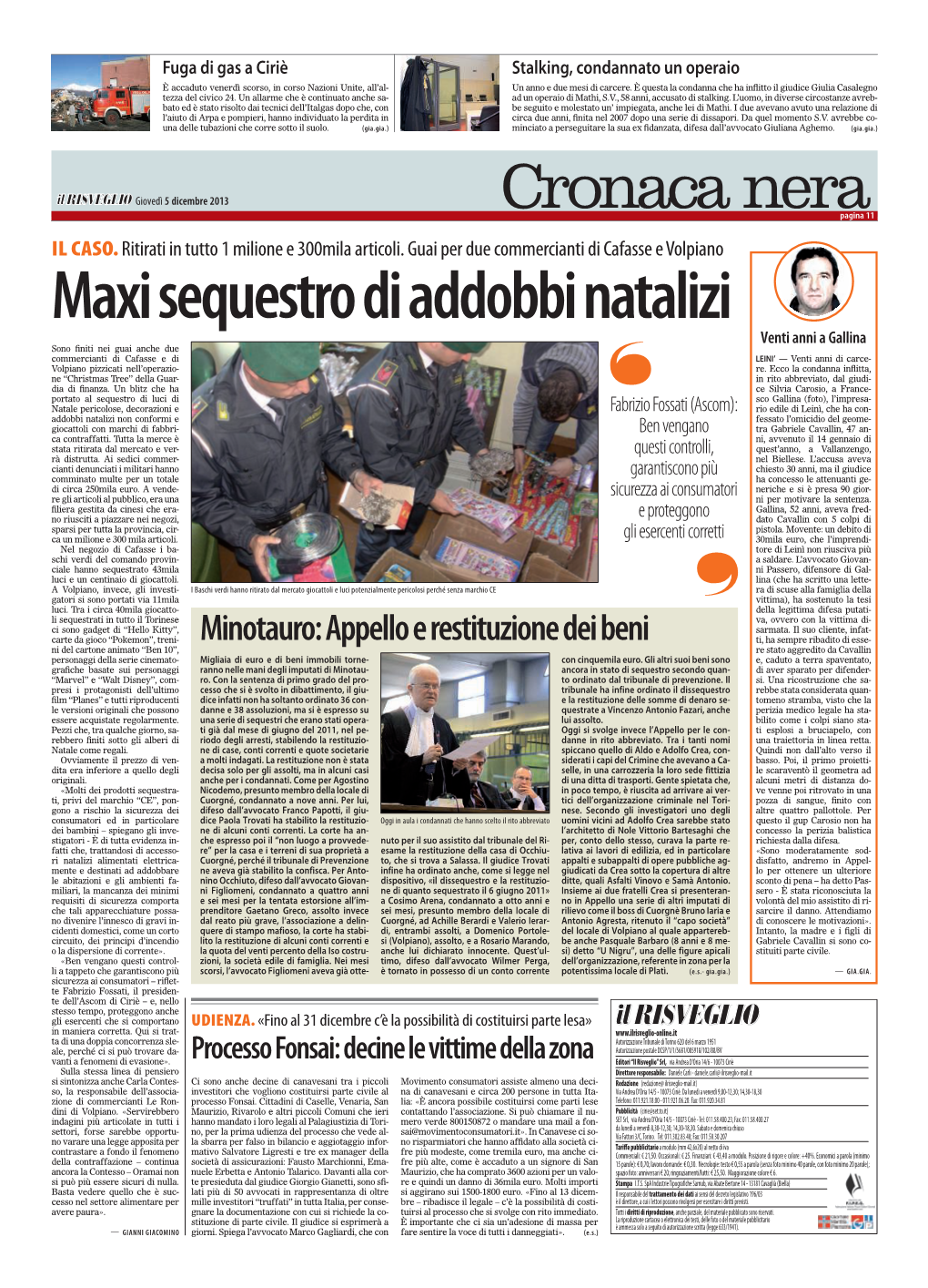 Maxi Sequestro Di Addobbi Natalizi