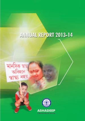 Annual Report of ASHADEEP for the Session 2013-2014