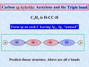 Carbon Carbon Spsp Hybrids : Acetylene and the : Acetylene And