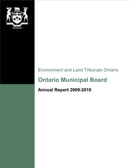 Ontario Municipal Board