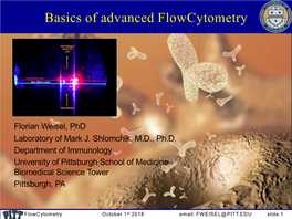 Basics of Advanced Flow Cytometry