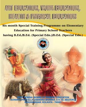 Study Materials for Six Months Special Training Programme On