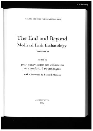 The End and Beyond Medieval Irish Eschatology