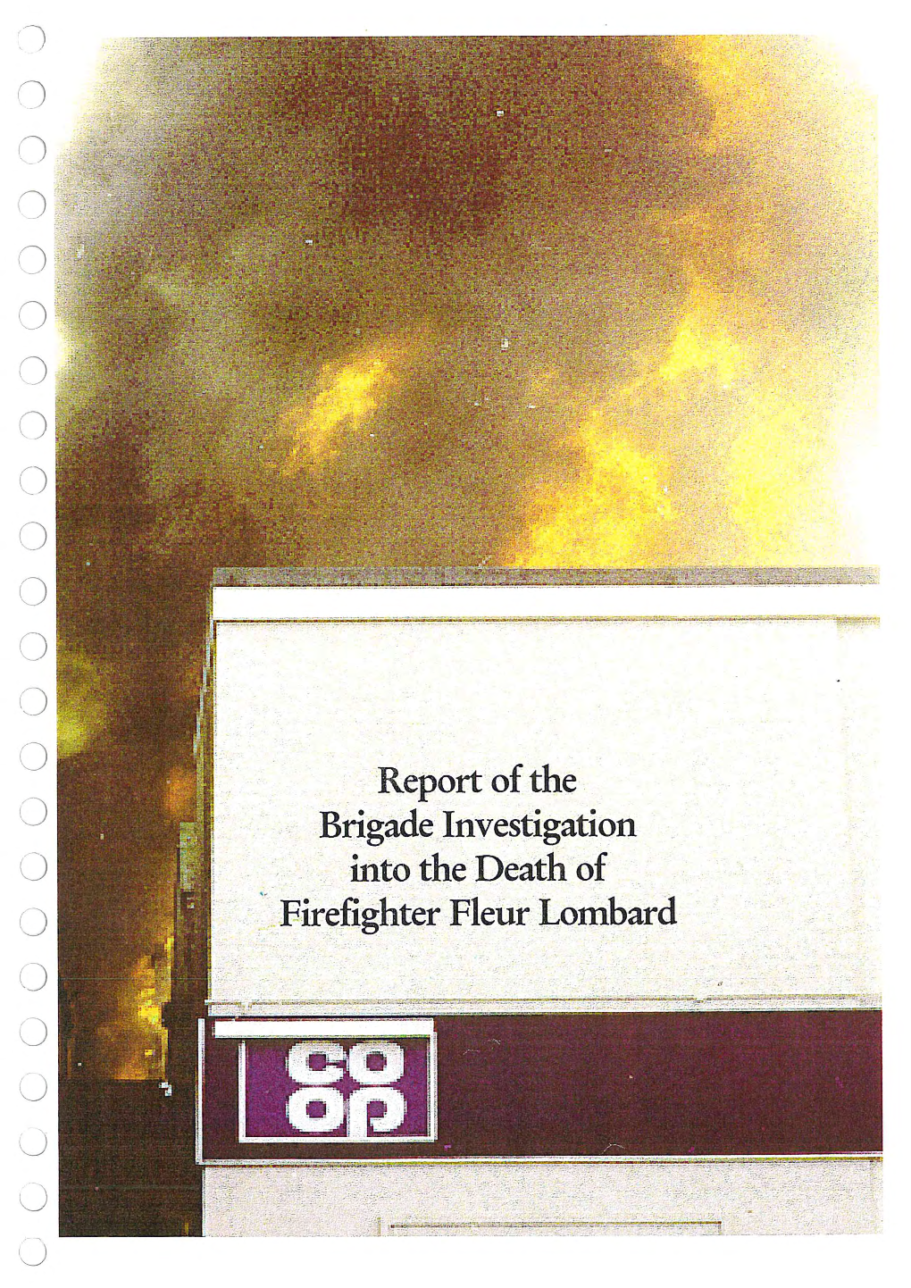 (1996) Report of the Brigade Investigation Into the Death Of