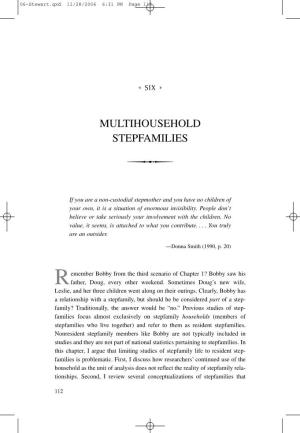 Multihousehold Stepfamilies