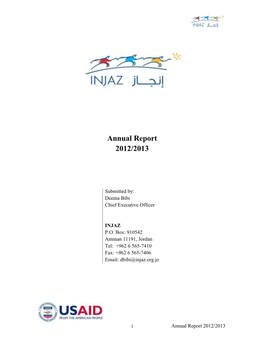 Annual Report 2012/2013