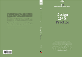 Design 2030: Practice Diid Index Disegno Industriale | Industrial Design Journal Published Every Four Months
