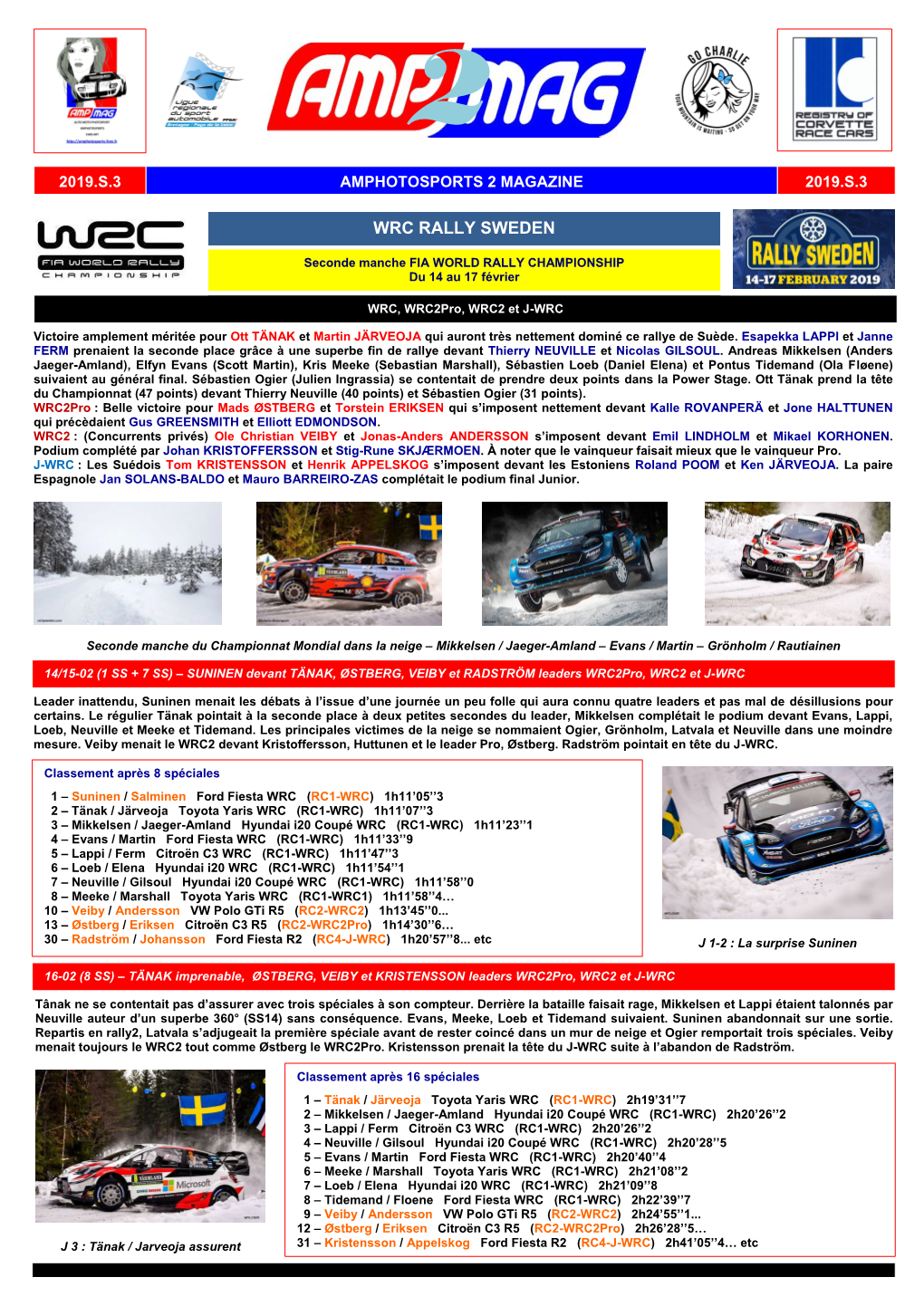 Wrc Rally Sweden