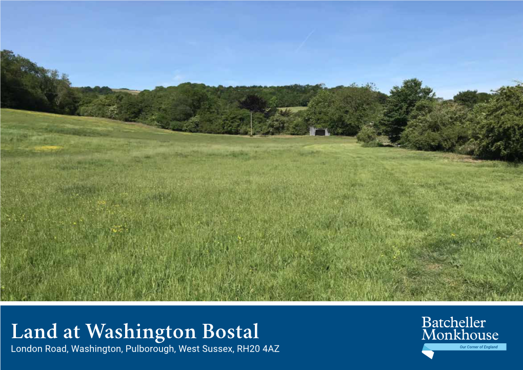 Land at Washington Bostal