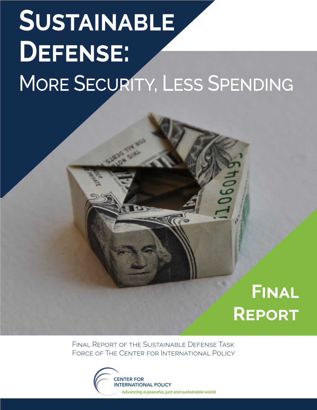 Sustainable Defense: More Security, Less Spending