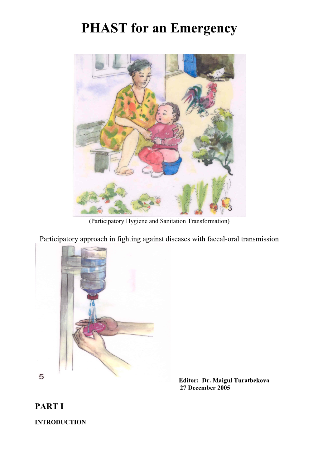 Participatory Hygiene and Sanitation Transformation