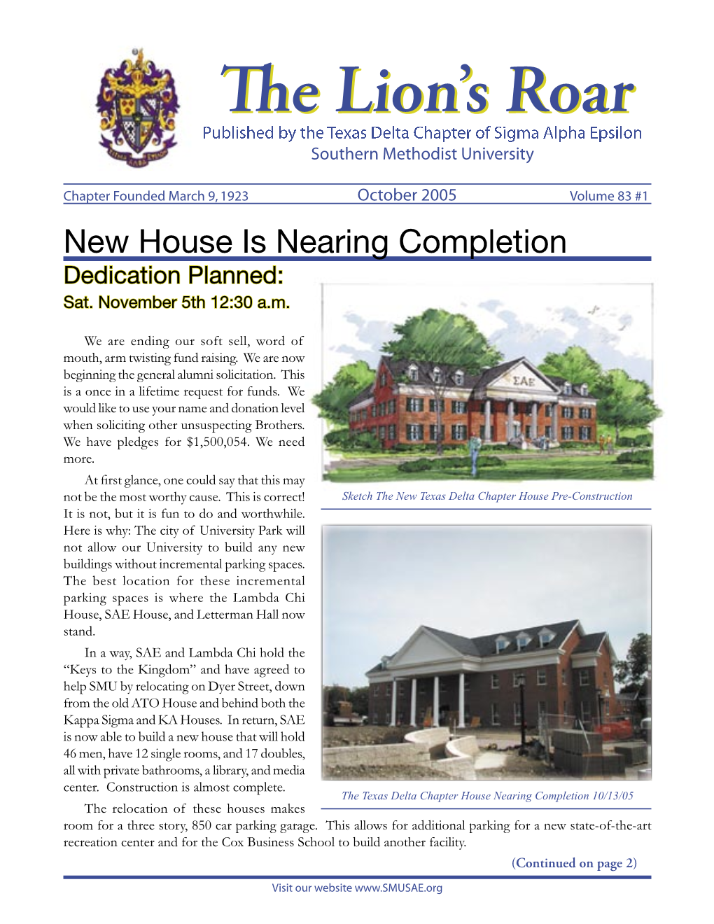 Fall 2005 Newsletter