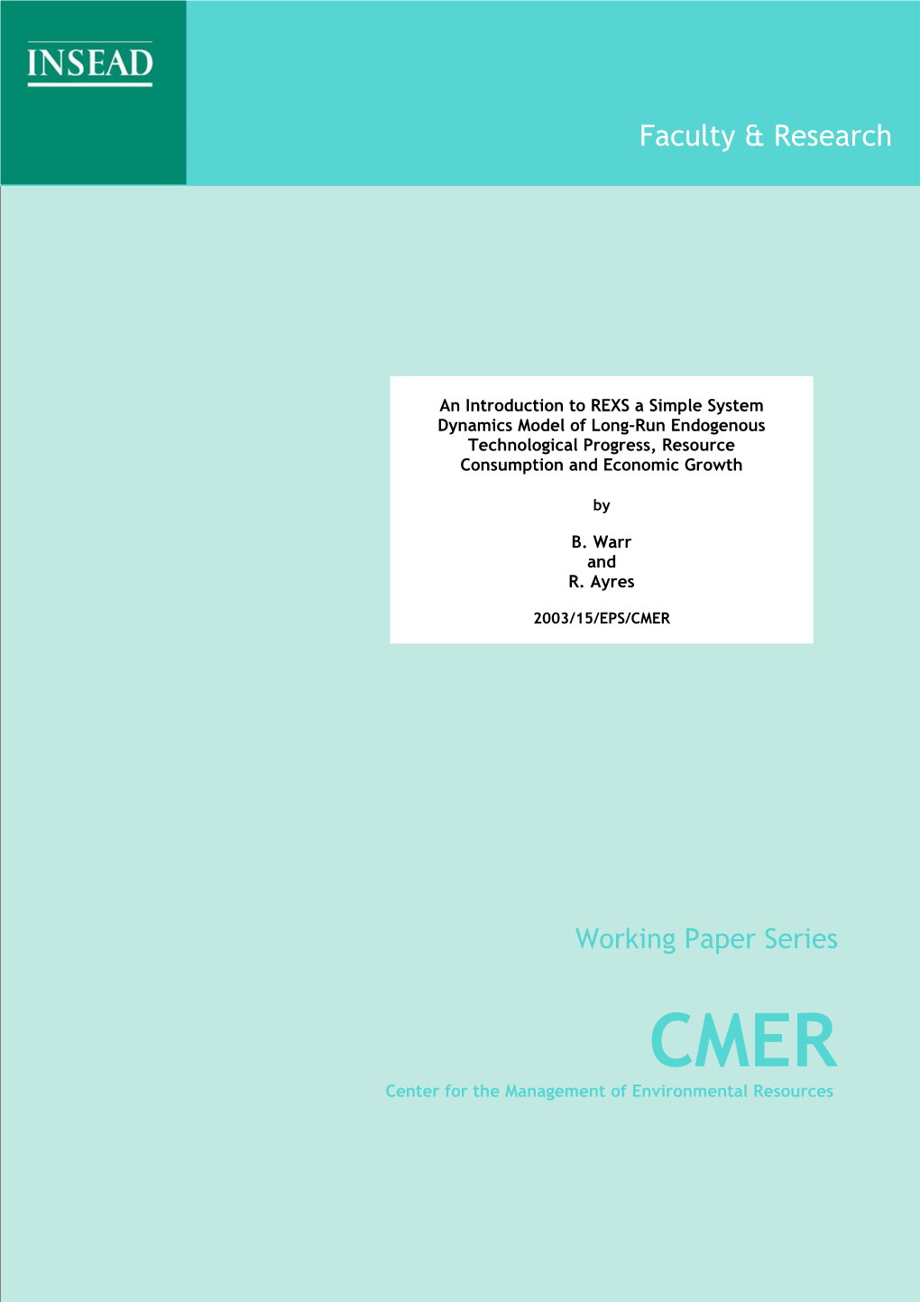 An Introduction to a Simple System Dynamics Model of Long-Run Endogenous Technological Progress, Resource Consumption and E