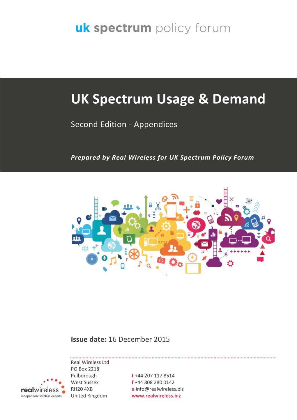 UK Spectrum Usage & Demand