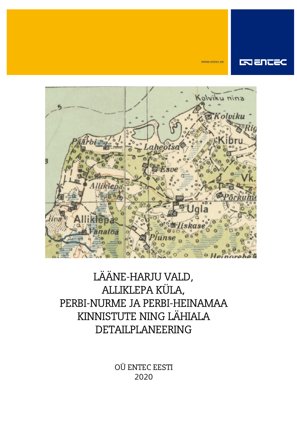 Lääne-Harju Vald, Alliklepa Küla, Perbi-Nurme Ja Perbi-Heinamaa Kinnistute Ning Lähiala Detailplaneering