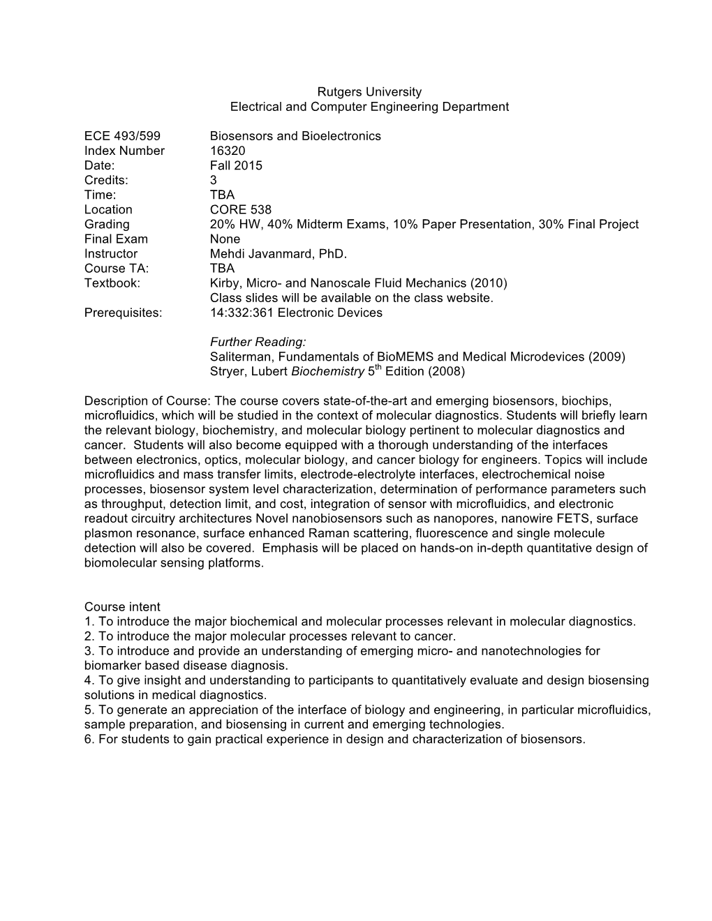 Biosensing and Bioelectronics