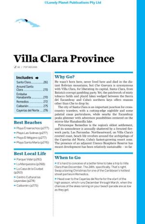 Villa Clara Province % 42 / Pop 803,690